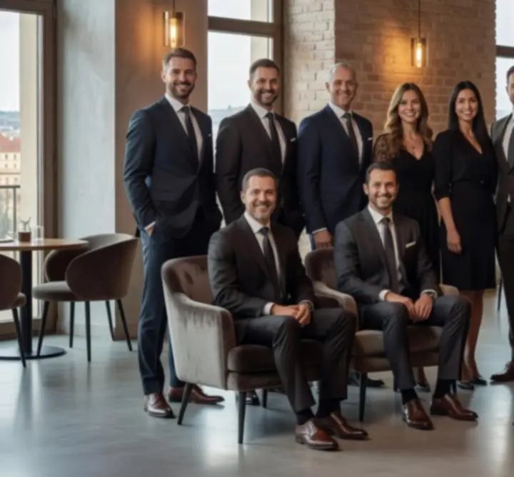 Tým restaurace a eventového místa Prazske Eventy 24